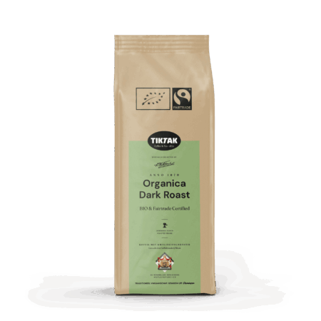 Tiktak Organica Dark Roast 8 x 1 kg