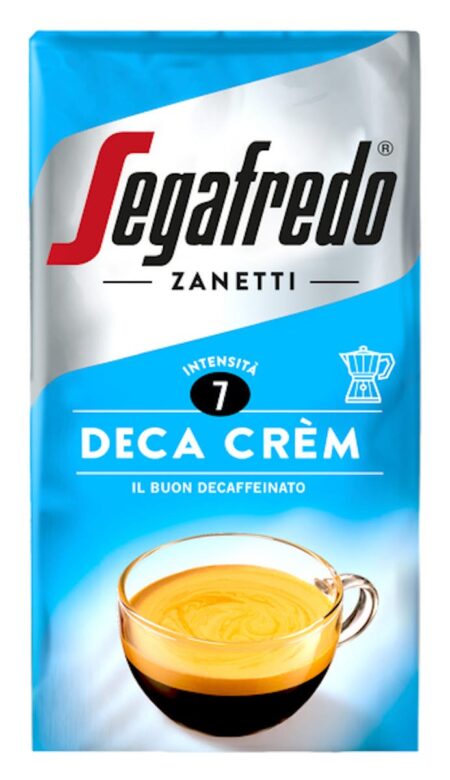 Segafredo Deca Crem gemalen 6 x 250 gr